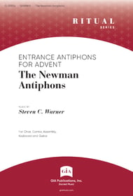 The Newman Antiphons SATB choral sheet music cover Thumbnail